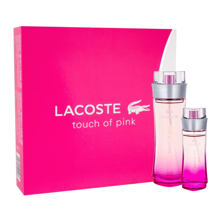 Lacoste Touch Of Pink Geschenkset EdT 90ml + EdT 30ml